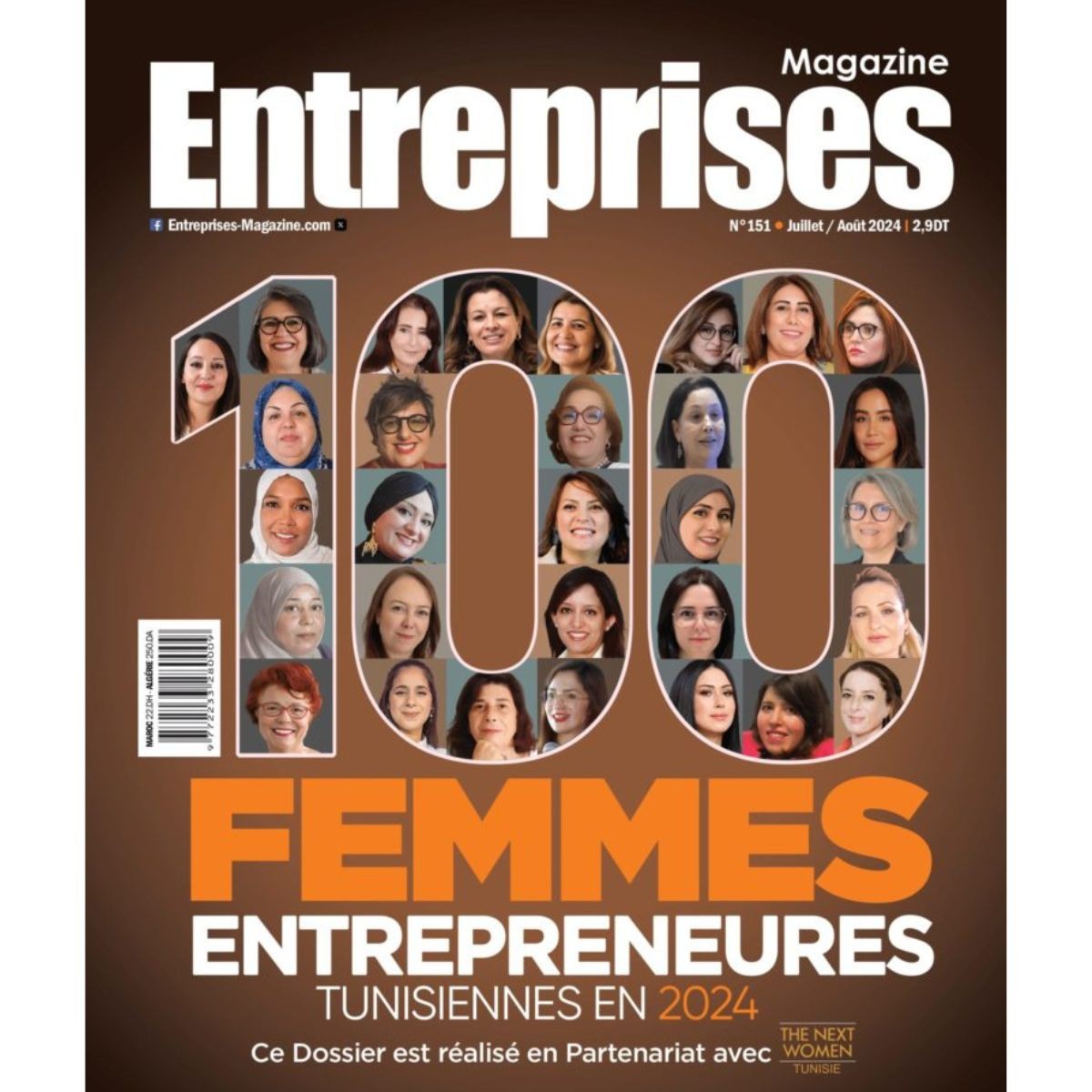 Notre COO reconnue comme l'une des 100 meilleures femmes entrepreneures